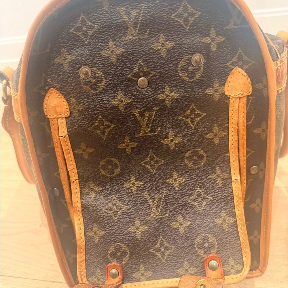 Louis Vuitton Monogram Dog / Cat Carrier Sac Chien
